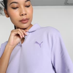 Women's Relaxed Fit Polo, Vivid Violet, extralarge-IND