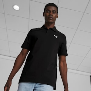 Essential Men's Polo, Cheap Urlfreeze Jordan Outlet Black, extralarge