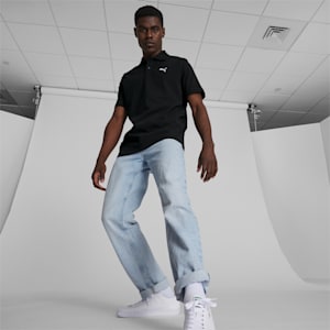Essential Men's Polo, Cheap Urlfreeze Jordan Outlet Black, extralarge