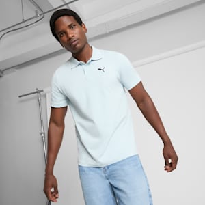 Essential Men's Polo, Frosted Dew, extralarge