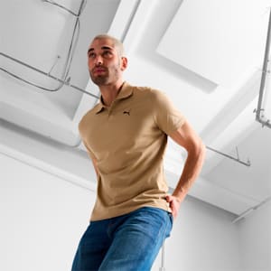 Essential Men's Polo, Prairie Tan, extralarge