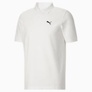 Essential Pique Men's Polo, PUMA White, extralarge