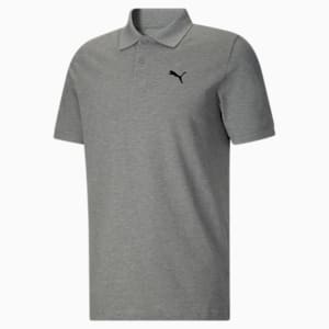 Essential Pique Men's Polo, Medium Gray Heather, extralarge