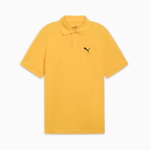 Essential Pique Men's Polo, Yellow Sizzle, extralarge