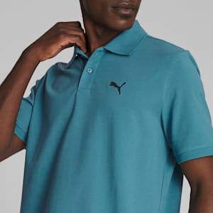 Essential Pique Men's Polo, Bold Blue