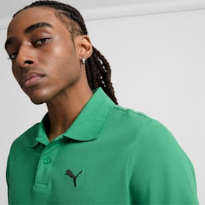 Essential Pique Men's Polo, Archive Green, extralarge