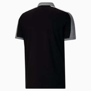 Camiseta tipo polo Essentials+ Block para hombre, PUMA Black