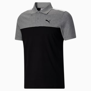 Polo Essential+ Block Homme, PUMA Black, extralarge