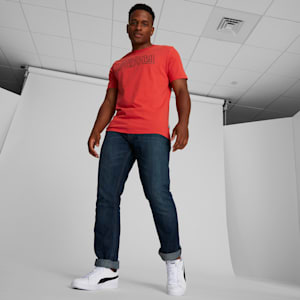 Camiseta estampada PUMA para hombre, Fall Foliage, extragrande