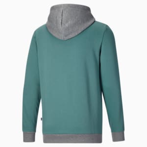 Sudadera con capucha para hombre Colorblock, Adriatic, extralarge