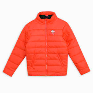 PUMA x Worldwide Boy's Light Jacket, Hot Heat, extralarge-IND