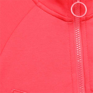 Super PUMA Girl's Knitted Jacket, Electric Blush, extralarge-IND