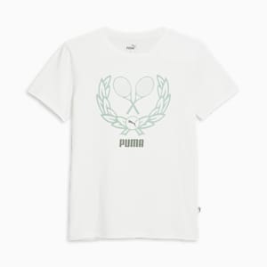 Camiseta Racket de mujer, PUMA White, extragrande