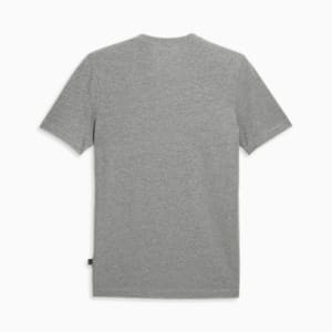 Camiseta con logo lineal para hombre, Medium Gray Heather, extralarge