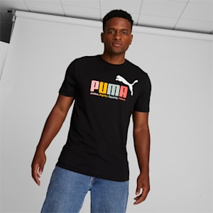Camiseta Puma Squad Graphic Mujer Light Gray Heather - Fútbol Emotion