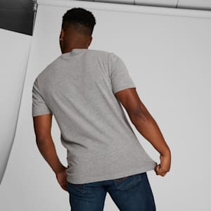 Camiseta multicolor Essentials+ de hombre, Medium Gray Heather, extragrande
