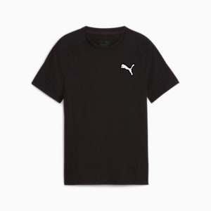 Playera juvenil EVOSTRIPE, PUMA Black, extralarge