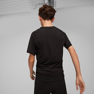 Playera juvenil EVOSTRIPE, PUMA Black, extralarge