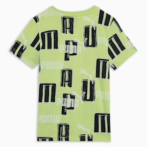 LOGO LAB Youth Tee, Lime Sheen, extralarge-IND