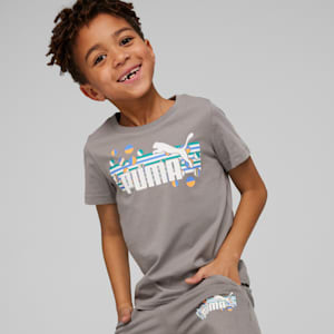 ESS+ SUMMER CAMP Little Kids' Tee, Cast Iron, extralarge