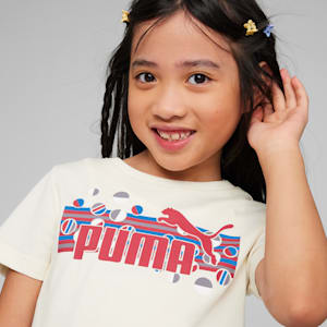 ESS+ SUMMER CAMP Little Kids' Tee, Sugared Almond, extralarge