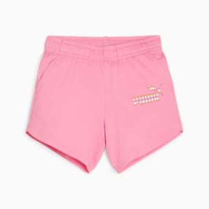 Shorts para niños ESS+ SUMMER CAMP, Fast Pink, extralarge