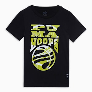 BASKETBALL BLUEPRINT Youth T-shirt, PUMA Black, extralarge-IND