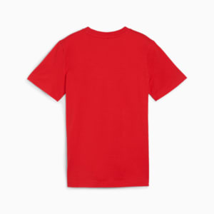 BASKETBALL BLUEPRINT Big Kids' Tee, For All Time Red, extralarge