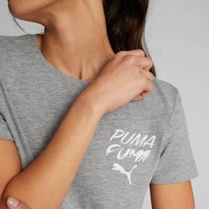 T-shirt graphique Move, femme, Gris bruyère moyen, très grand