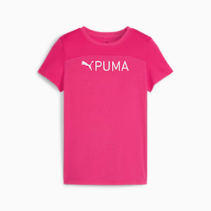 PUMA FIT Youth Tee, Garnet Rose, extralarge-GBR