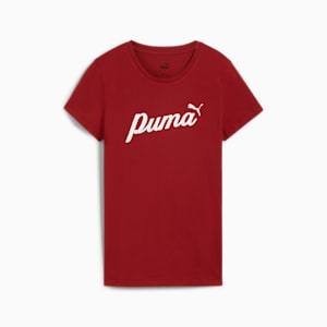 ESS+ Women's Script Tee, Intense Red, extralarge