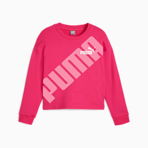 PUMA POWER Youth Sweatshirt, Garnet Rose, extralarge