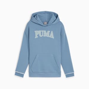 Sudadera con capucha PUMA SQUAD para niños grandes, Zen Blue, extralarge