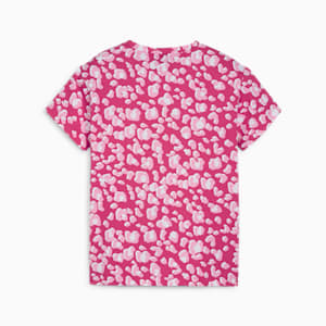 ESS+ ANIMAL Big Kids' Tee, Garnet Rose, extralarge