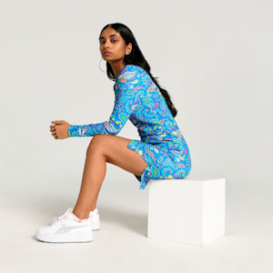 Buy Puma White Cotton Floral Print Shift Dress for Women Online @ Tata CLiQ