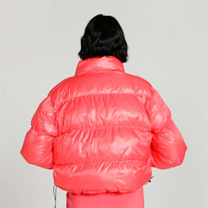 Classics Women's Padded Puffer Jacket, Electric Blush, extralarge-IND