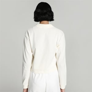 Women's Polo Tee, Warm White, extralarge-IND