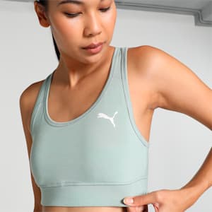 ESS Sports Bra Top, Green Fog, extralarge-IND