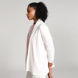 Flow Women's Knitted Jacket, Warm White, extralarge-IND