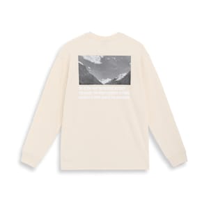 メンズ STYLE TECH グラフィック 長袖 Tシャツ, Alpine Snow, extralarge-JPN
