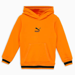 PUMA x HARRDY SANDHU Boy's Hoodie, Pumpkin Pie, extralarge-IND