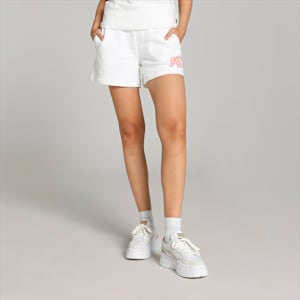 SUMMER DAZE Women's Shorts, PUMA White, extralarge-IND