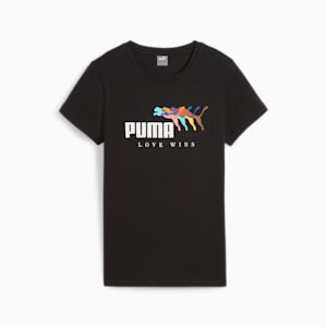 T-shirt ESS+ LOVE WINS, femme, PUMA Black, extralarge