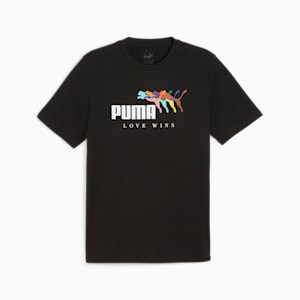 T-shirt ESS+ LOVE WINS, homme, PUMA Black, extralarge