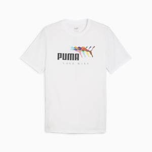 LOVE WINS Men's T-shirt, PUMA White, extralarge-IND