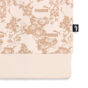 ウィメンズ FLORAL VIBES AOP クルースウェット 裏起毛, Alpine Snow, extralarge-JPN