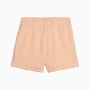 Pantalones cortos ESS+ SUMMER DAZE para niñas grandes, Peach Fizz, extralarge
