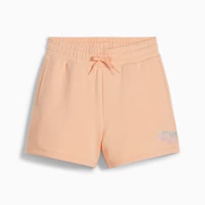 Pantalones cortos ESS+ SUMMER DAZE para niñas grandes, Peach Fizz, extralarge