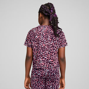 TRAIN FAVORITE Short Length Big Kids' Tee, Midnight Plum, extralarge