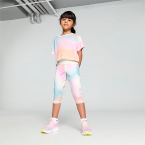 TRAIN FAVORITE Youth 3/4 Training Tights, Sugared Almond, extralarge-IND